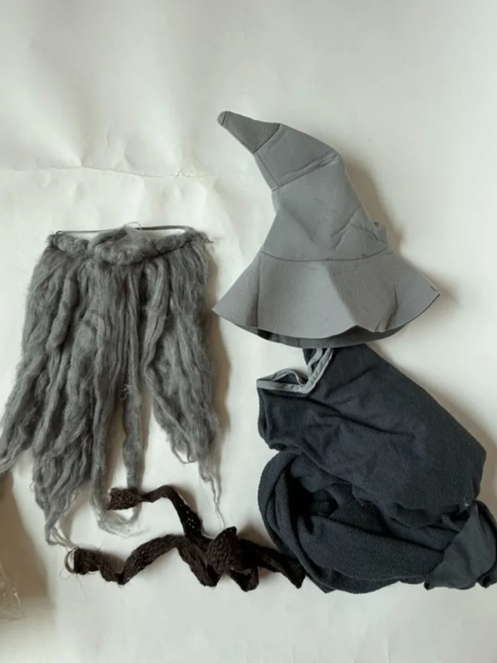 Rubies Gandalf Child L 8-10 Costume Halloween The Hobbit Wizard Beard Kid Boy